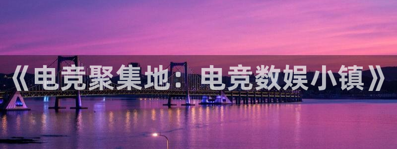 蜂鸟电竞直播入口：《电竞聚集地：电竞数娱小镇》